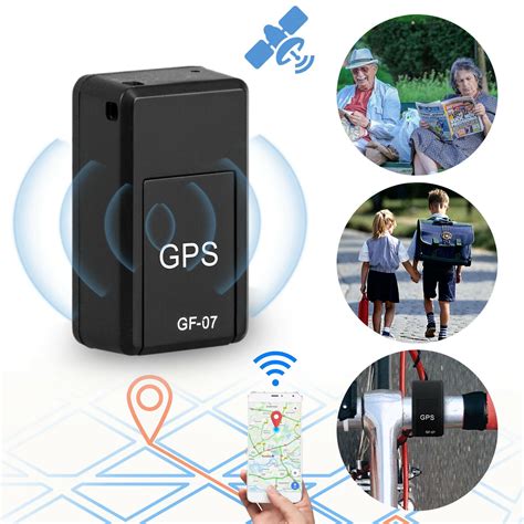 GPS Tracker - Portable Mini Hidden Real-Time GPS Tracking Device for Vehicles, Cars, Kids ...