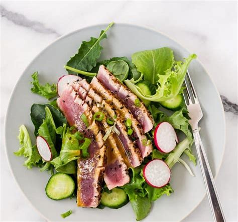 Seared Ahi Tuna Salad | Kitchen Confidante