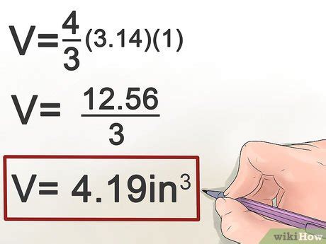 How to Calculate the Volume of a Sphere: 5 Steps (with Pictures)