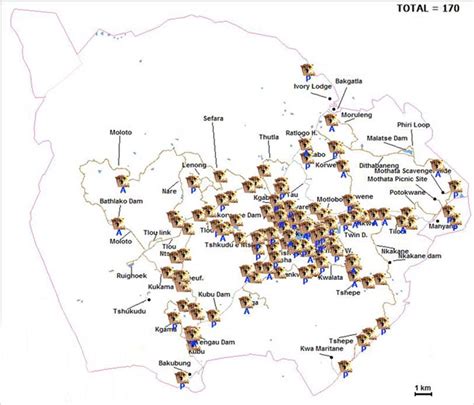 Pilanesberg map