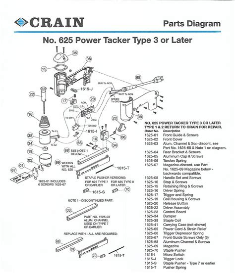 Swingline Stapler Parts Diagram