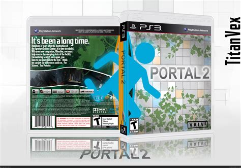 Portal 2 PlayStation 3 Box Art Cover by Titan38