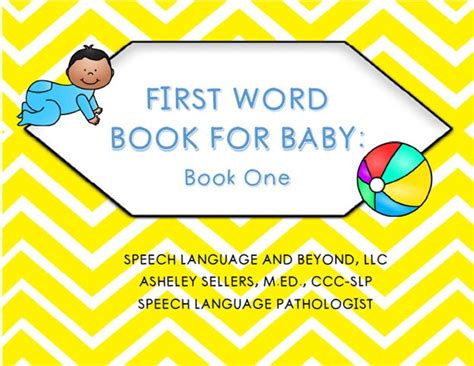 First Word Book - Etsy