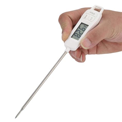 Food Liquid Thermometer Instant Read Digital Meat Thermometer Cooking ...