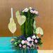 table flower centerpiece arrangement [Video] | Flower centerpieces, Small flower arrangements ...