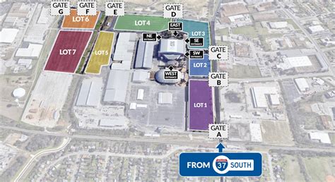 Parking, Directions, & Transportation | Frost Bank Center