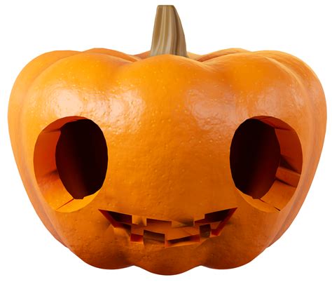 Halloween Pumpkin with eye ghost face 10161334 PNG