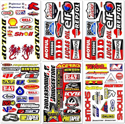 Racing Sponsor Logos