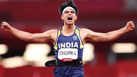 Neeraj Chopra wins Olympic gold medal in javelin throw at Tokyo 2020