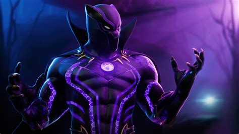 #8.2536, Black Panther, Fortnite, 4K Wallpaper