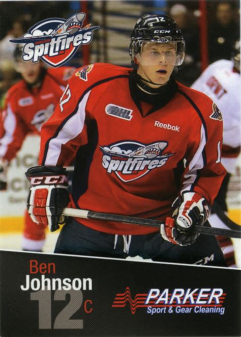 Windsor Spitfires 2011-12 Hockey Card Checklist at hockeydb.com