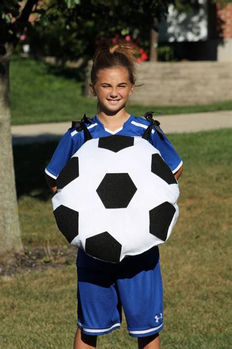 Fun Halloween Costume~Soccer Ball Costume with Trick-or-Treat Bag *Toddler, Kids & Adult sizes ...