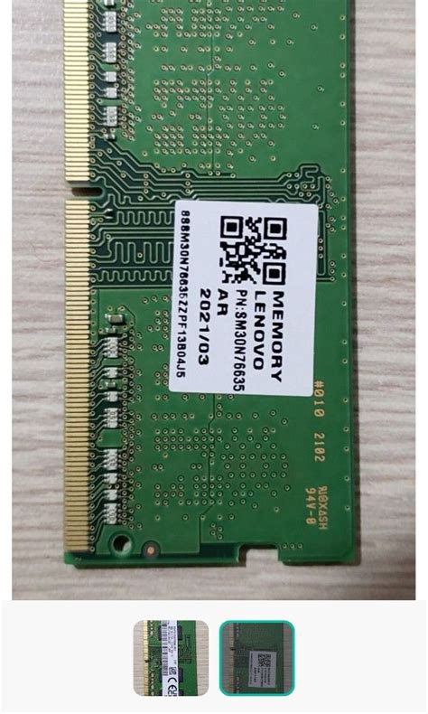 Samsung Notebook ram DDR4 4G 3200MHz, 電腦＆科技, 手提電腦 - Carousell