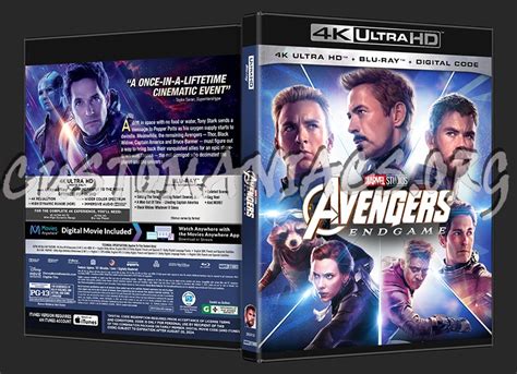 Avengers: Endgame (4K) blu-ray cover - DVD Covers & Labels by Customaniacs, id: 259359 free ...