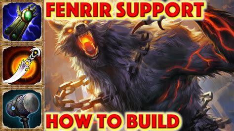 SMITE HOW TO BUILD FENRIR - Fenrir Support Build + Guide + How To ...