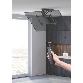 Motorized Drop Down Tv Ceiling Mount | Shelly Lighting