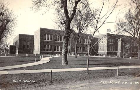 Elk Point South Dakota High School Real Photo Antique Postcard K82189 - Mary L. Martin Ltd ...