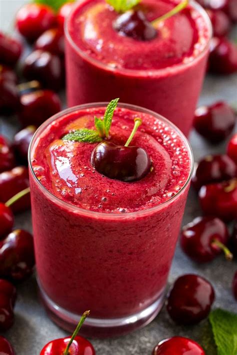 Cherry Smoothie - Dinner at the Zoo