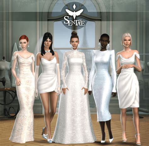 10+ Absolutely Perfect Wedding Dress CC for Your Sims' Special Day ...