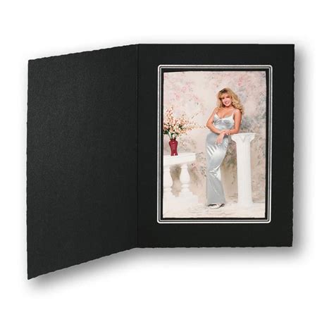 TAP Folders Cal Ebony-Silver Cardboard Picture Frames and Photo Mounts