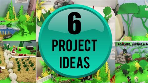 School project ideas | Environmental protection and awareness models | Save Earth, earth day ...