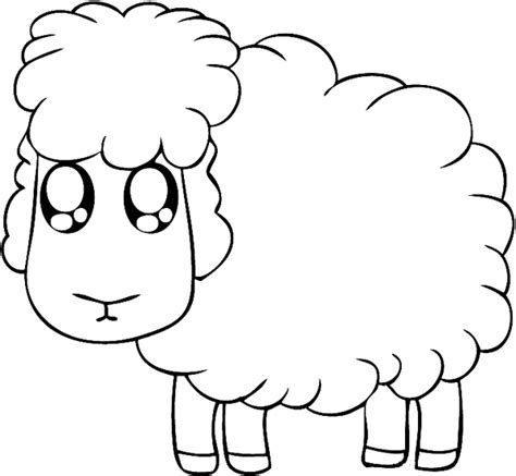 Lamb Coloring Pages - GetColoringPages.com