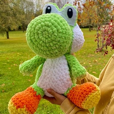 Yoshi Egg Crochet Pattern PDF Plush Amigurumi Tutoriel US Terms / FR ...