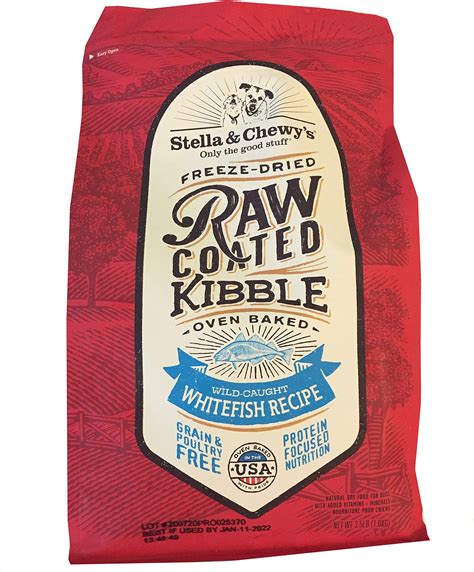 Amazon.com : Stella & Chewy's Raw Coated Chicken Recipe Dog Food 10lb ...