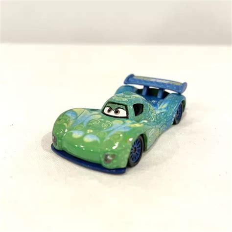 DISNEY PIXAR CARS 2 Carla Veloso #8 World Grand Prix Racer Die-Cast ...