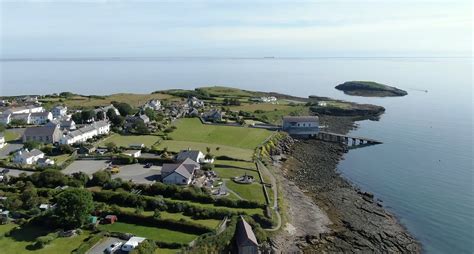 Aerial Photography of Moelfre, Anglesey, North Wales