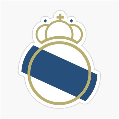 "Real Madrid C.F. - Crown Logo" Sticker for Sale by Foottering | Redbubble