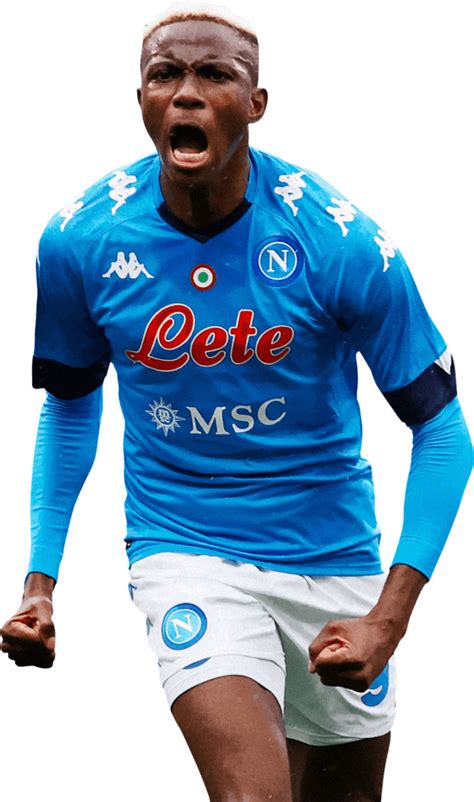 Victor Osimhen Napoli football render - FootyRenders