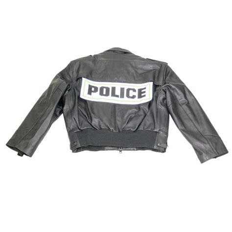 Atlanta Goatskin Leather Police Jacket – Taylor's Leatherwear, Inc.