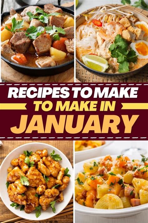 30 Recipes to Make in January (+ Easy Dinners) - Insanely Good