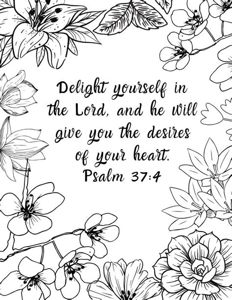 Free Printable Bible Verse Coloring Pages