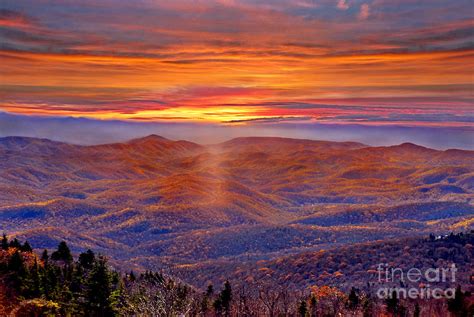 Smoky Mountain Sunrise Photograph by Jeff McJunkin - Fine Art America