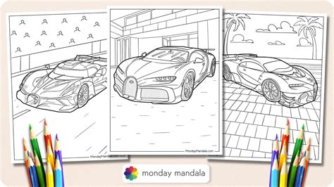 Bugatti Coloring Pages