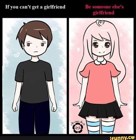 If you can't get a girlfriend - iFunny | Anime, Trans art, Anime funny