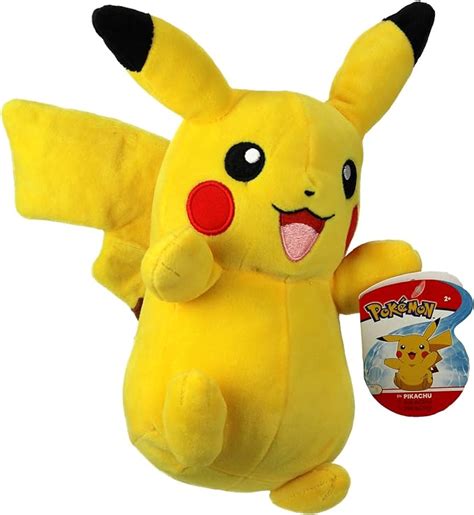 Pokemon Pikachu de pelucia de 20 cm: Amazon.com.br: Eletrônicos