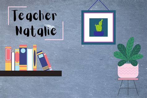 Virtual Teacher Background Online Teacher Backdrop Online | Etsy