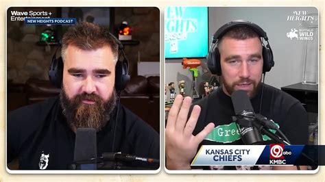 Kelce Brothers talk Taylor Swift on the New Heights Podcast - YouTube