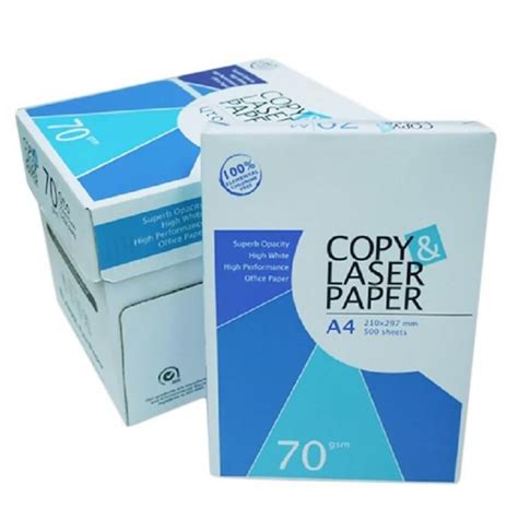 Copy Laser A4 paper 70gsm 500 sheets – L & L Sationery