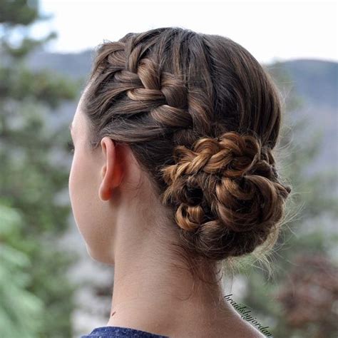 French braids, Buns and Braids on Pinterest