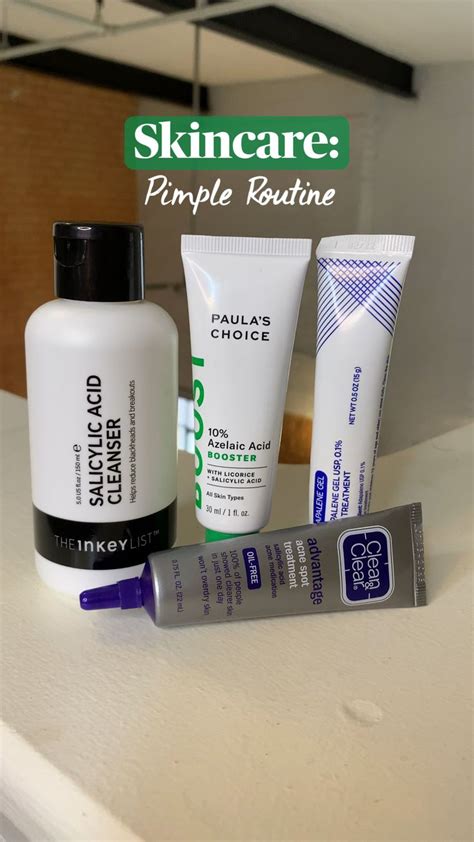 Skincare Products For Pimples | Skin care, Skin care routine, Skin care wrinkles