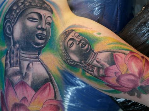 Buda Tattoo Full Color Buda Tattoo, Portrait Tattoo, Color, Art, Tatoo, Art Background, Colour ...