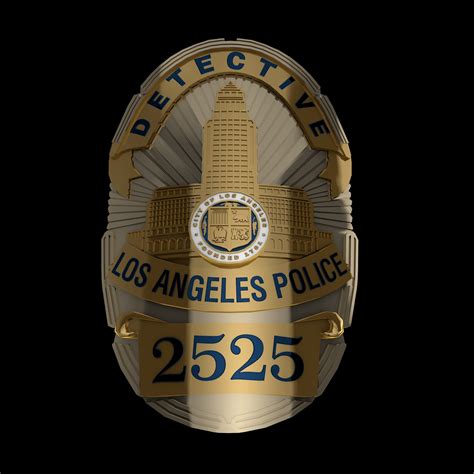 ArtStation - LAPD badge police | Resources