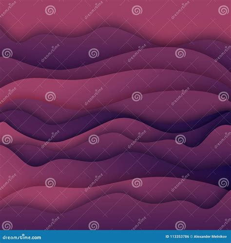 Gradient Paper Cut Pattern Background Stock Vector - Illustration of carving, design: 113353786