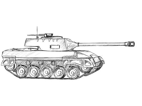 Churchill Tank Drawing at PaintingValley.com | Explore collection of Churchill Tank Drawing