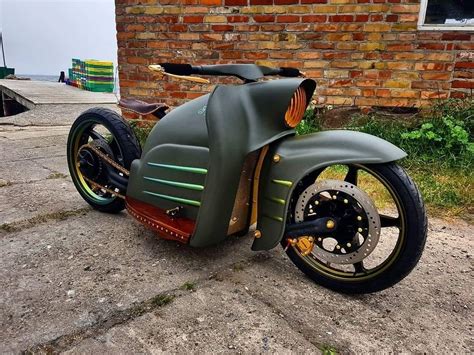 Simson Schwalbe custom bike | Custom moped, Moped, Concept motorcycles