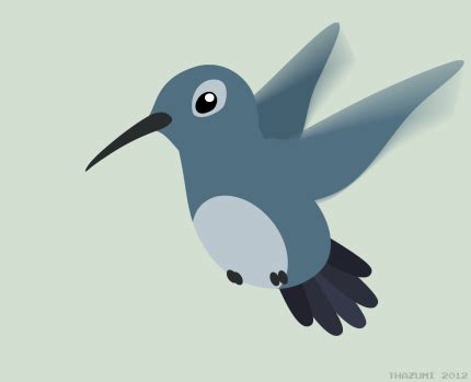 Hummingbird Animation Test by thazumi on DeviantArt